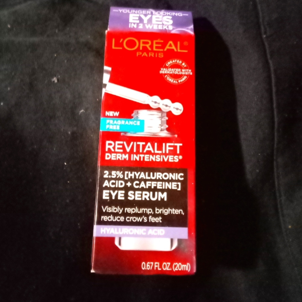 L'Oreal Revitalift 2.5% Eye Serum.  0.67 fl oz